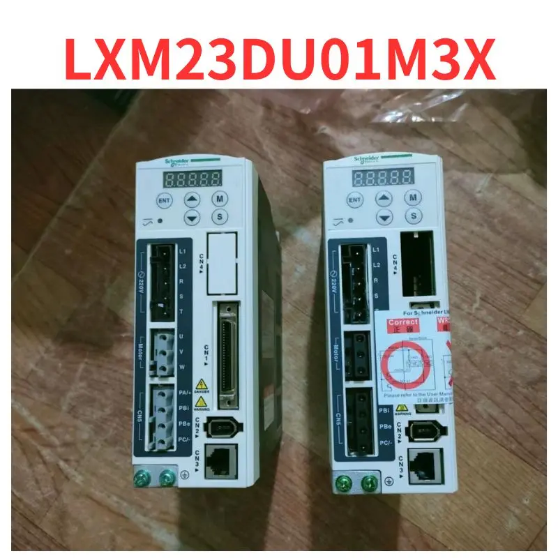 

Second-hand LXM23DU01M3X Servo Driver test OK Fast Shipping
