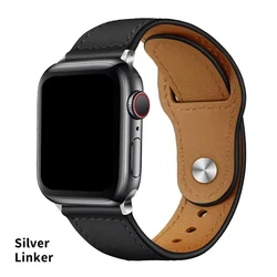 Premium Leather Watch Band for Men and Women - Elegant and Stylish (4 black)