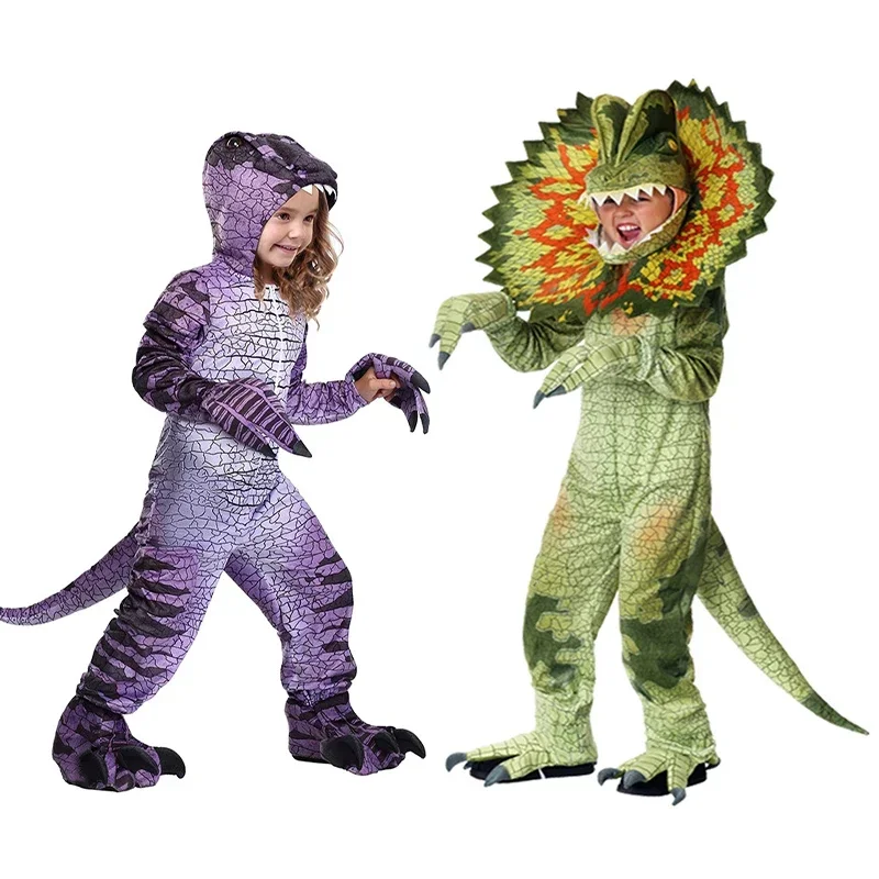 

Triceratops Dinosaur Cosplay Costumes Dragon Halloween Children Dino Pretend Game Party Role Play Girls Boys Dress Up Kids Gifts