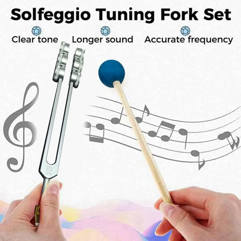 Hot Sale Tuning Fork Set,With Base Screws For Healing Chakra,Sound Therapy, Keep Body, Mind, Spirit In Perfect Harmony