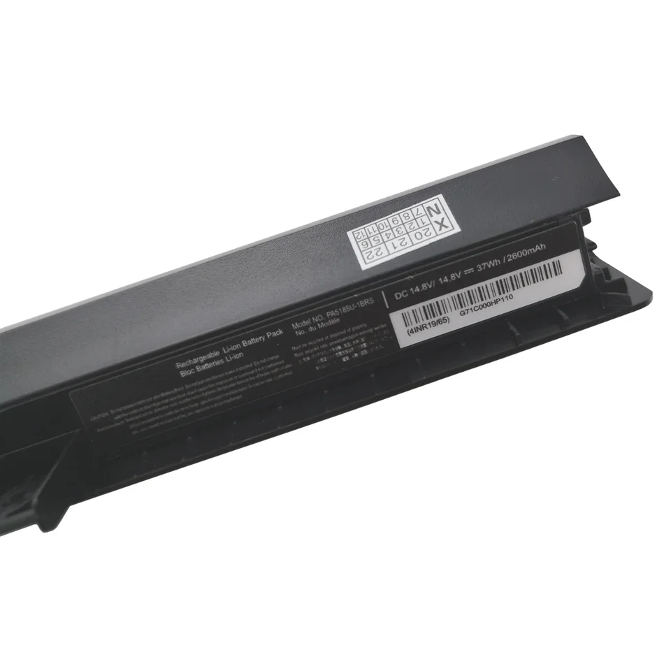 Batteria Compatibile Toshiba PA5185U-1BRS 2600mAh Per C55, L55, S50, L50, S55