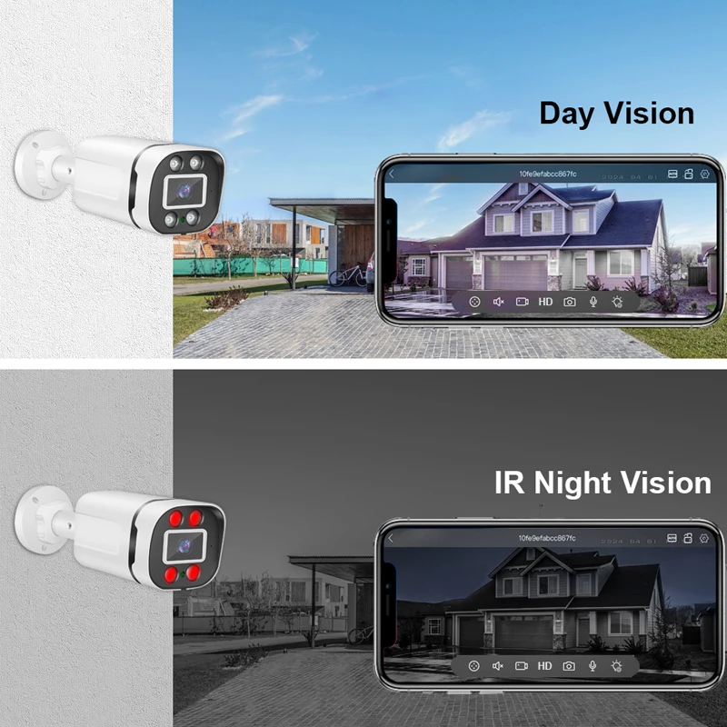 Smar New Super HD 2MP/5MP AHD Camera Waterproof 6* Nano IR LEDS Security Camera AHDH System Video Surveillance With Bracket 2