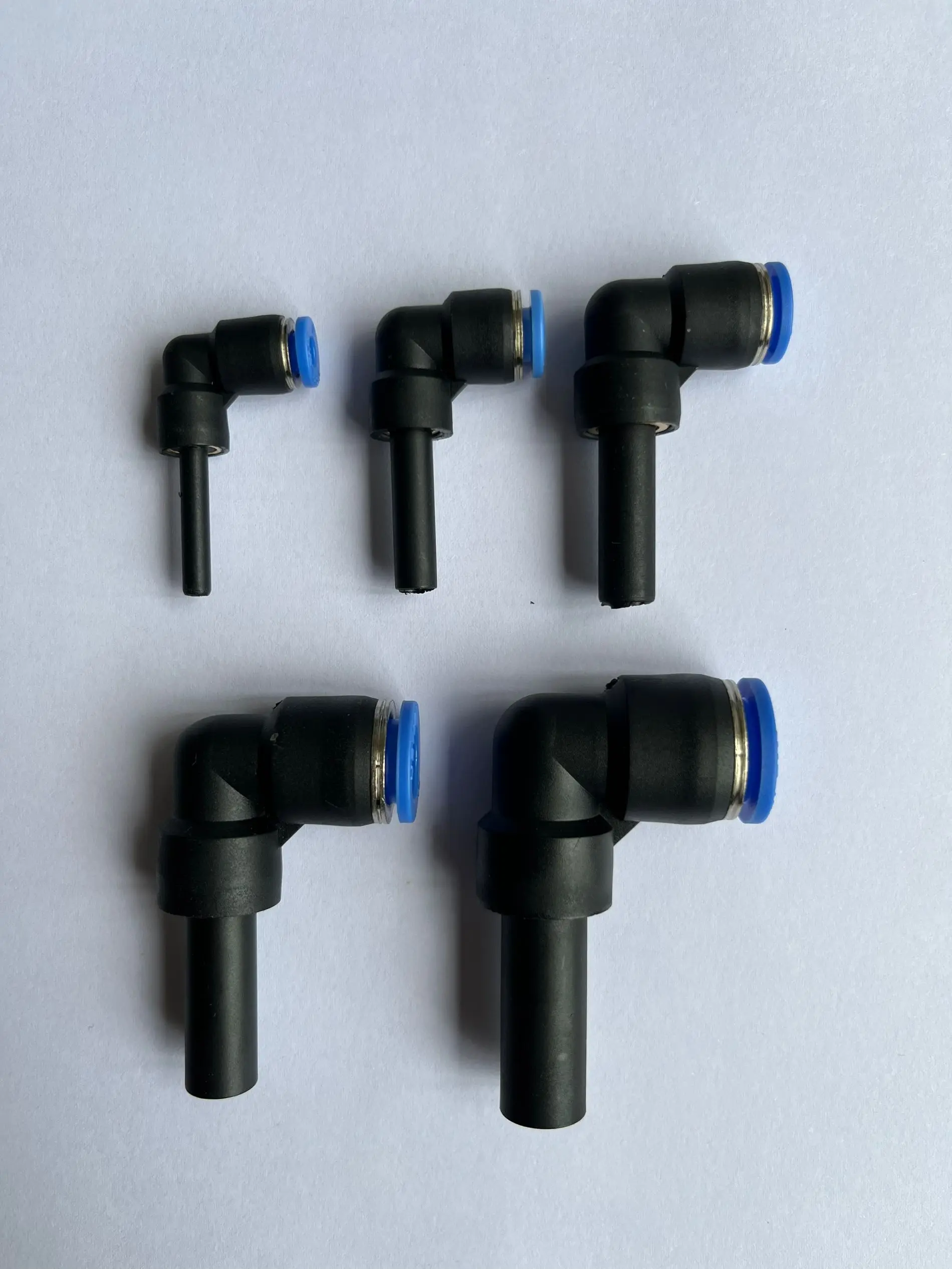 1PC PNEUMATIC Connector อุปกรณ์ปลั๊ก PUSH in Elbow PLJ 4/6/8/10/12 มม. 1