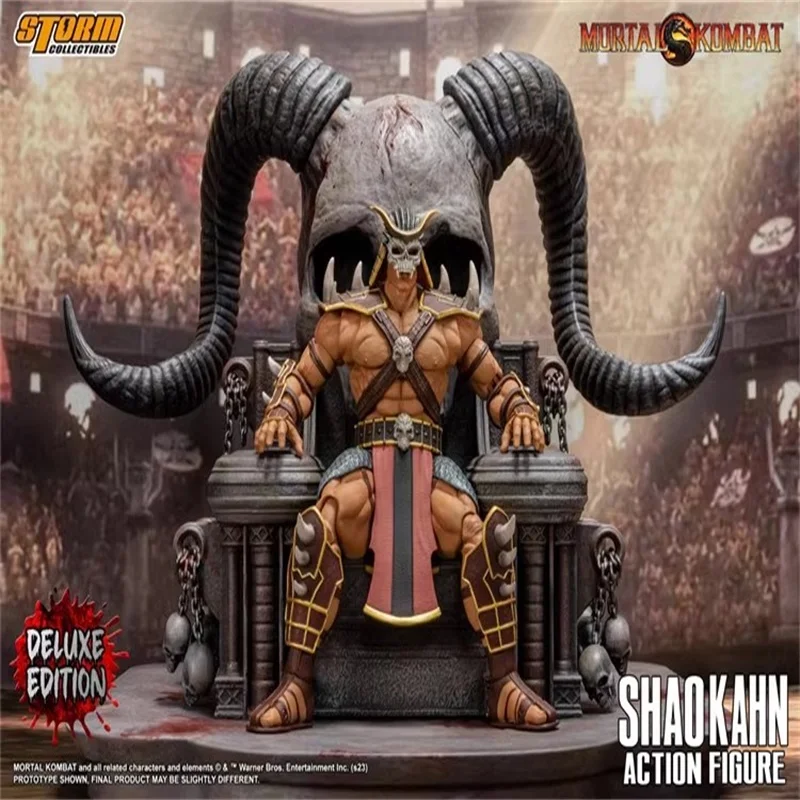 

Original Genuine Storm Toys 1/12 Shao Kahn DCMK14 DCMK15 Final BOSS Mortal Kombat Soldier Model 6'' Action Figure Toy In Stock