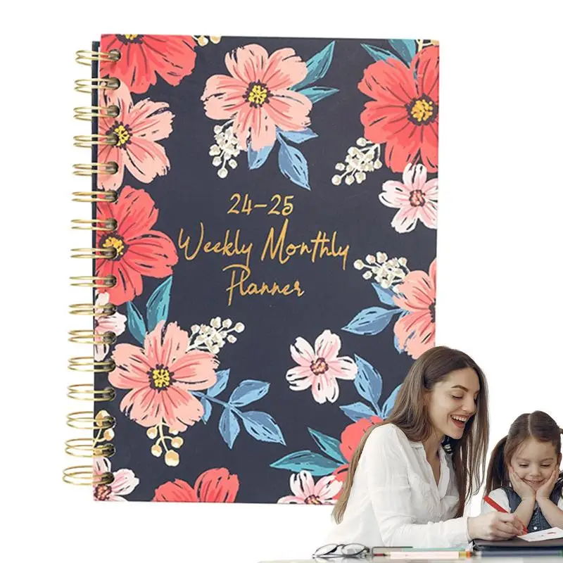 

2024 планировщик, Еженедельный план, Расписание, блокнот, Ежемесячный план, эффективность, ручной блокнот, планировщик, календарь, год, ежедневник