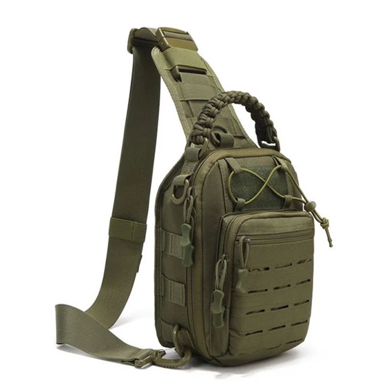 

Tactical Shoulder Bag Hunting Bag 1000D Outdoor Military Sling Daypack Backpack Compact Crossbody Hiking Cycling Pack