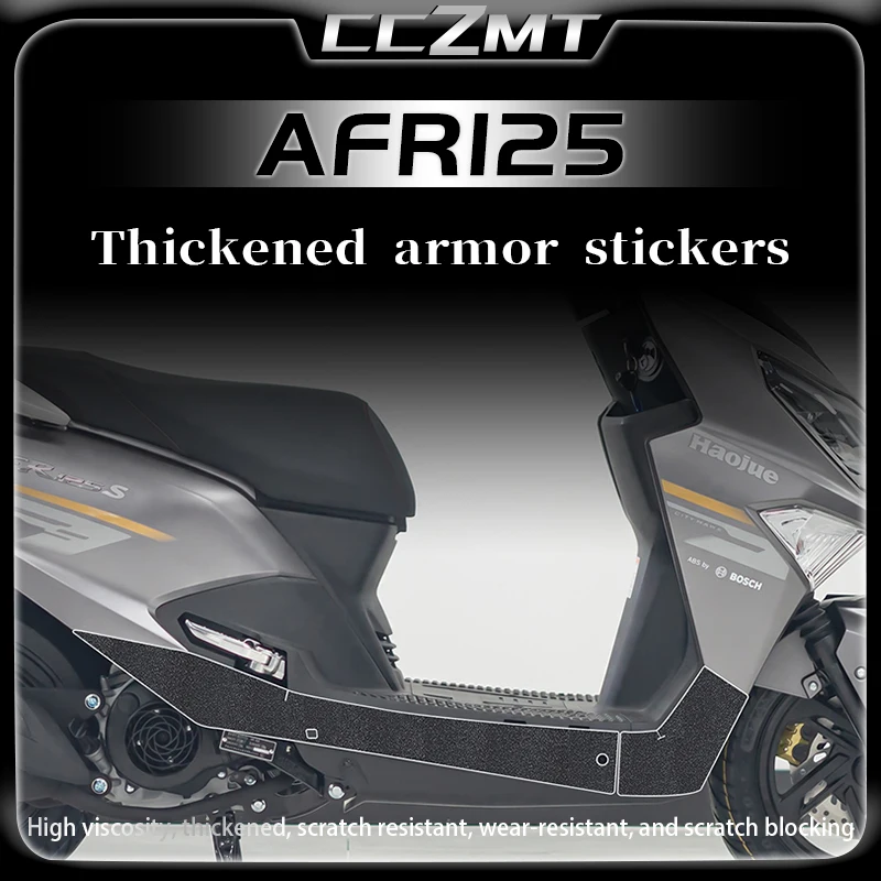 

For Haojue AFR125 thickened body armor protective stickers decorative wear-resistant and scratch accessories modification