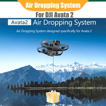 Drone Airdrop System Per DJI Avata 2 Goccia d'aria Contagocce Pesca in mare Regalo Anello nuziale Salvataggio Multi-funzione Consegna Lanciatore