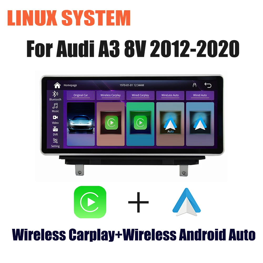 Reproductor Multimedia con Android y navegación GPS para Audi, Radio