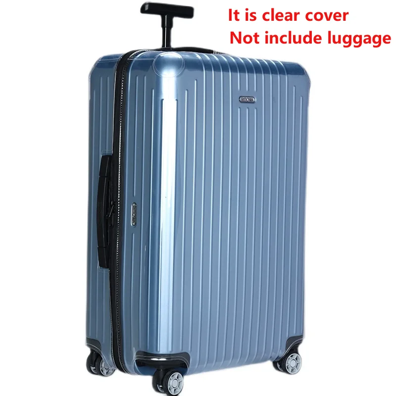 Clear Cover for Rimowa Essential Lite Thicken PVC Case Luggage Protecter With Zipper Not Include Suitcase