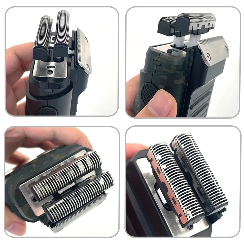 Kemei 2026 Professional Replacement Foil and Cutter Blades Set Suitable For Shaver Original Electric Shavers Blades Cutting Head