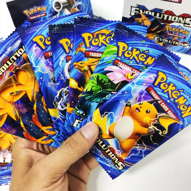 Newest 324Pcs Pokemon Cards Sun & Moon XY Evolutions Pokemon