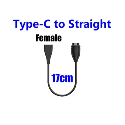 Universal USB A to Type - C Charging Cable (Type C to Straight)