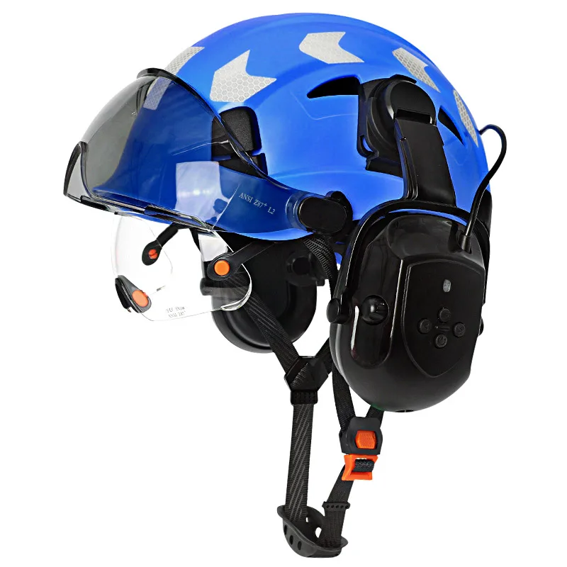 CR08 F with earmuffs