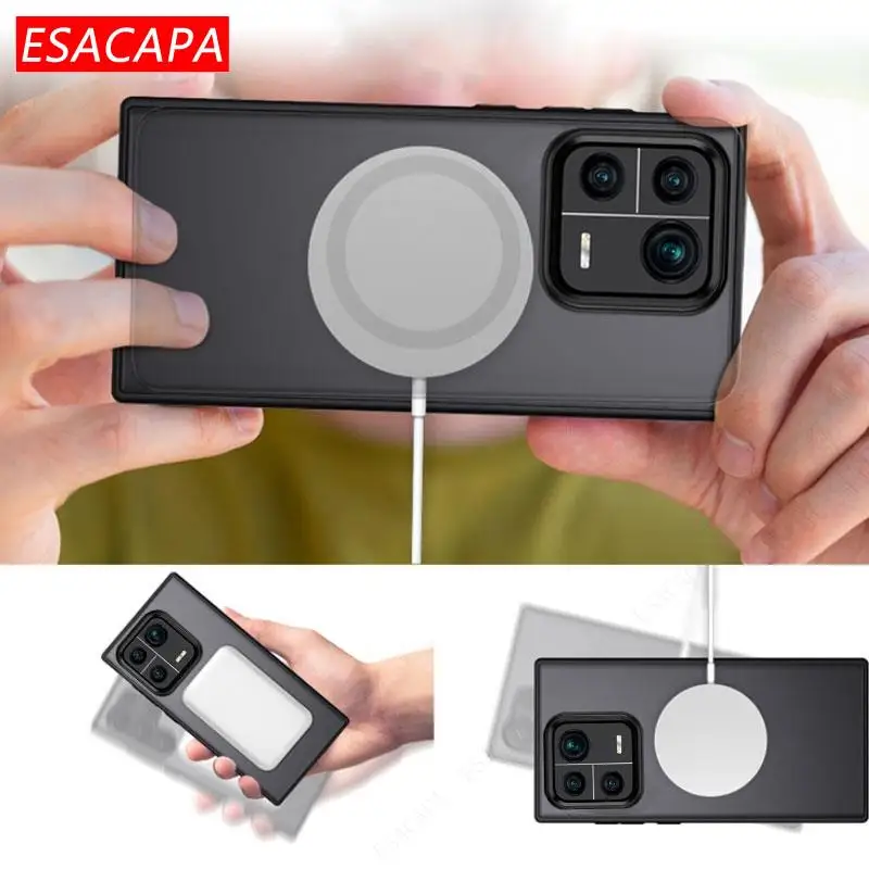 Funda Magnética Para Xiaomi Mi 11 Lite, Carcasa A Prueba De Golp Para