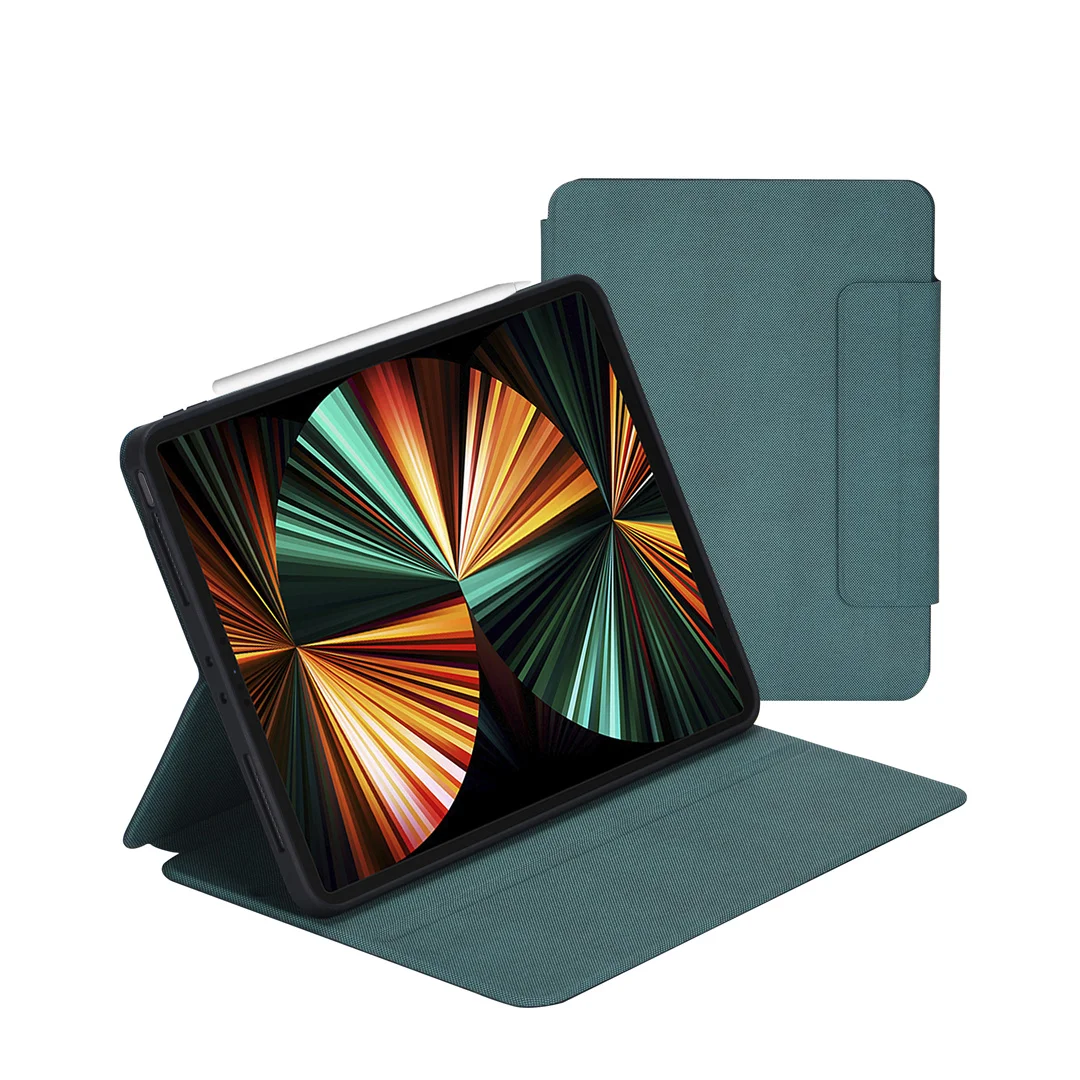 

For iPad Air 4 Air4 4th 10.9 Pro 11 2018 2020 2021 Case Slim Magnetic Stand Funda with Pen Charging Detachable TPU Back Shell