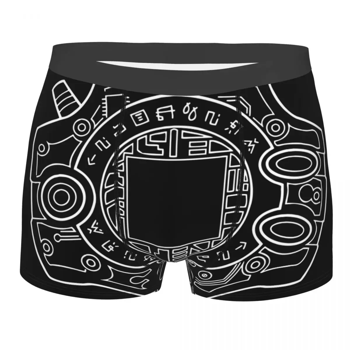 funny boxers for men Adventurer's Device Man Underwear Digimon Nostalgic Anime Boxer Shorts Panties Novelty Polyester Underpants for Homme S-XXL mens designer boxers sale Boxers