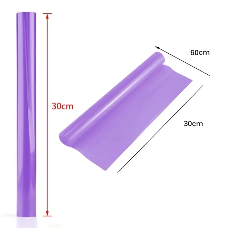 Car Headlight Taillight Protective Film Tint Vinyl Film Auto Lamp Film Sticker Sheet Color-Changing Smoke Matt Rear Fog Stickers 6