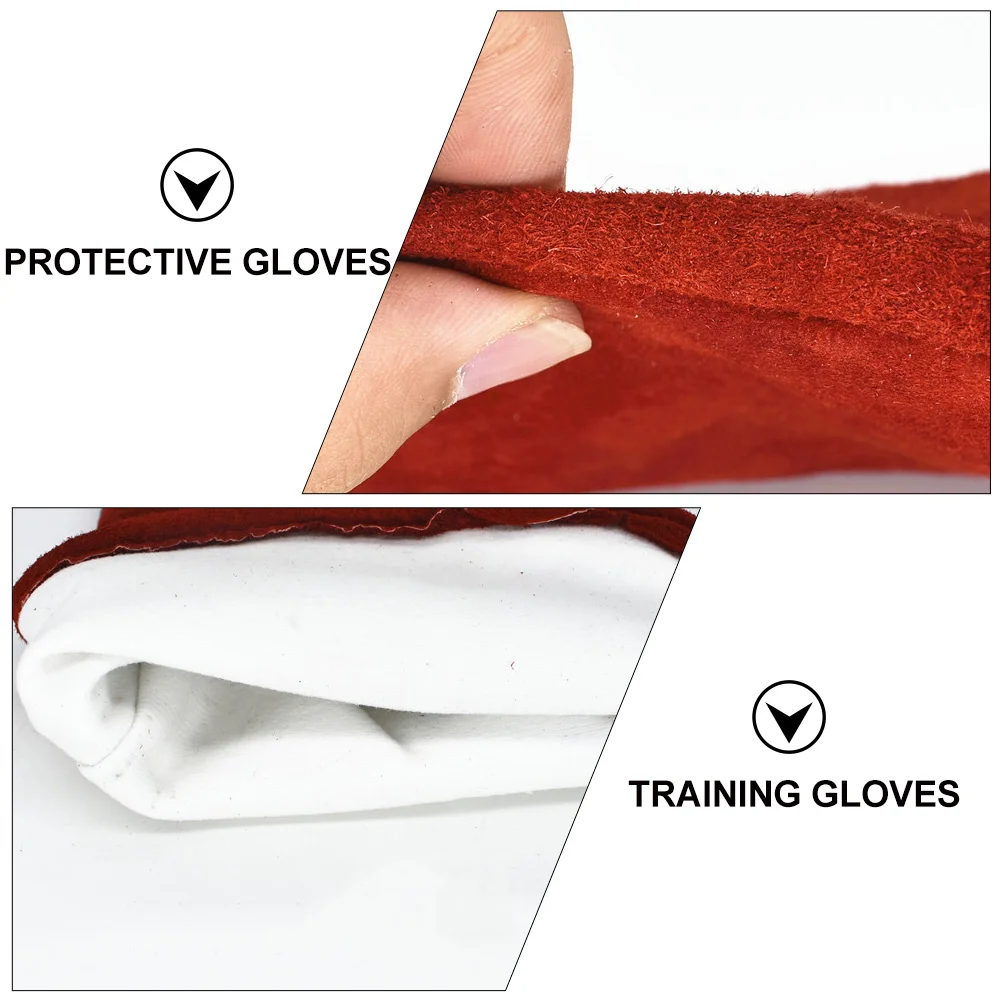 Gloves Bird Bite Parrot Animal Training Anti Handling Working Chewing Glove Parrots Resistant Cat Scratch Accessory Equipment pet grooming gloves,pet protective gloves