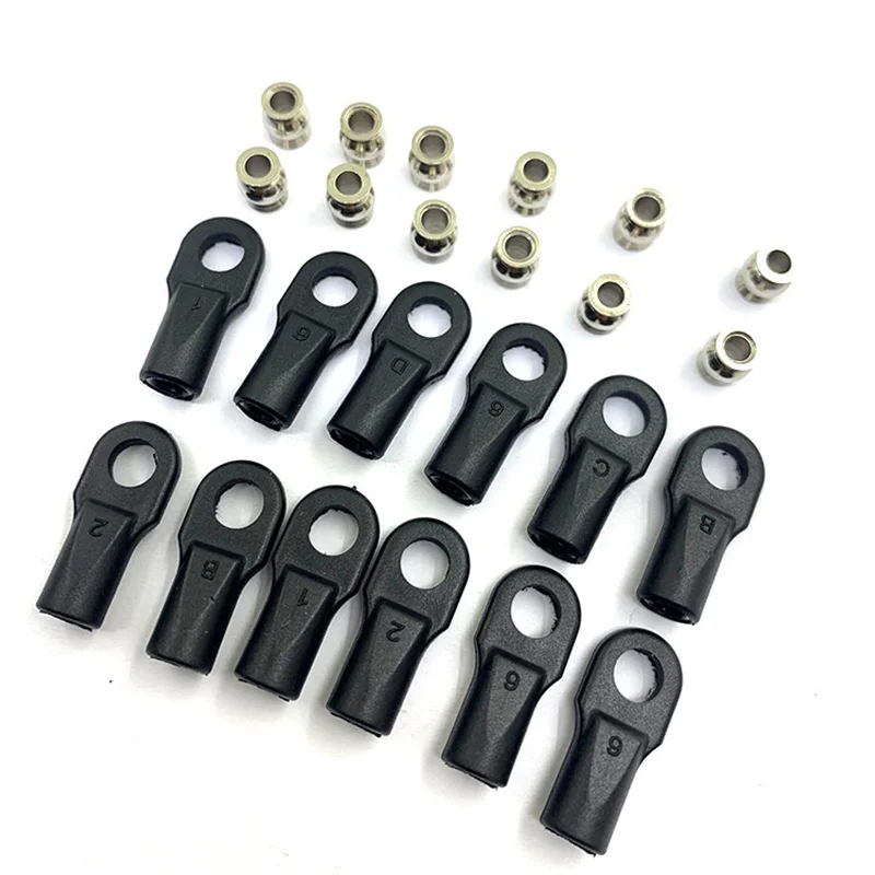 

12Pcs 5347 Rod End Ball Joint General Trolley Ball Sets for 1/10 Traxxas E-REVO REVO SUMMIT