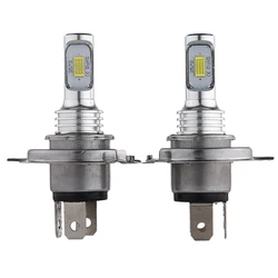 LED Headlight Bulbs Kit - High Low Beam, Ultra Bright 35W 4000LM, 6000K White