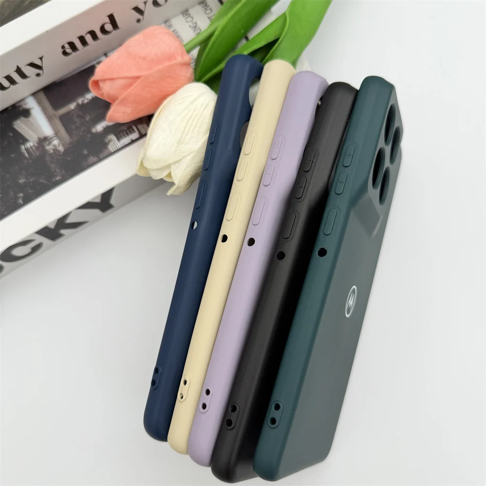 Premium Soft Silicone Shockproof Phone Back Cover - TPU Protective Shell