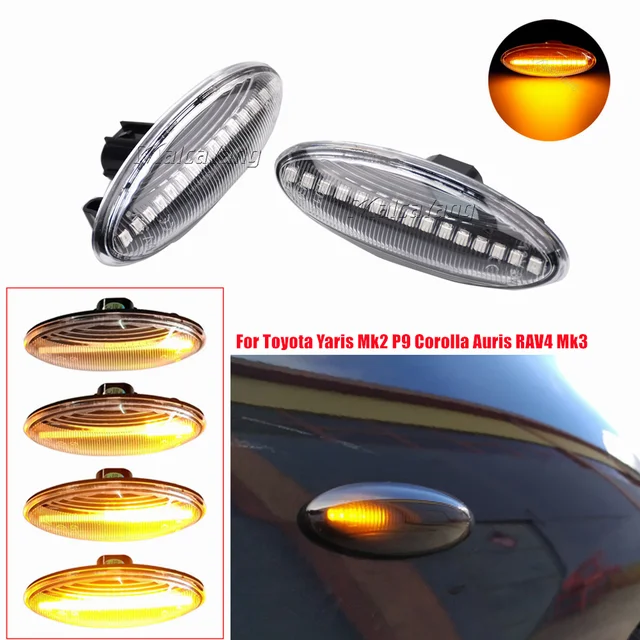 2 Frecce Dinamiche A LED Per Toyota Yaris, Corolla, Auris - Bianche, Plug & Play - Foto 10