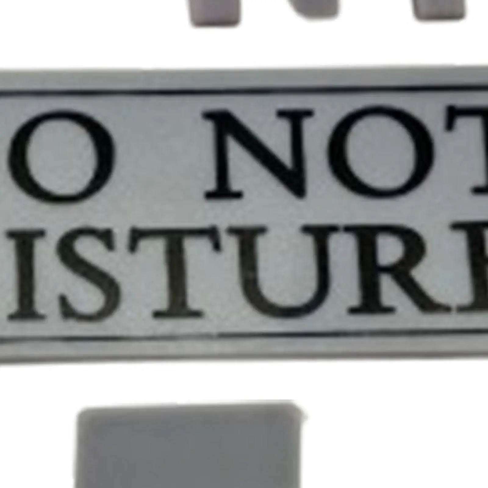 Doorbell Sign Equipment Decorative Double Sided Sign for Home House Office