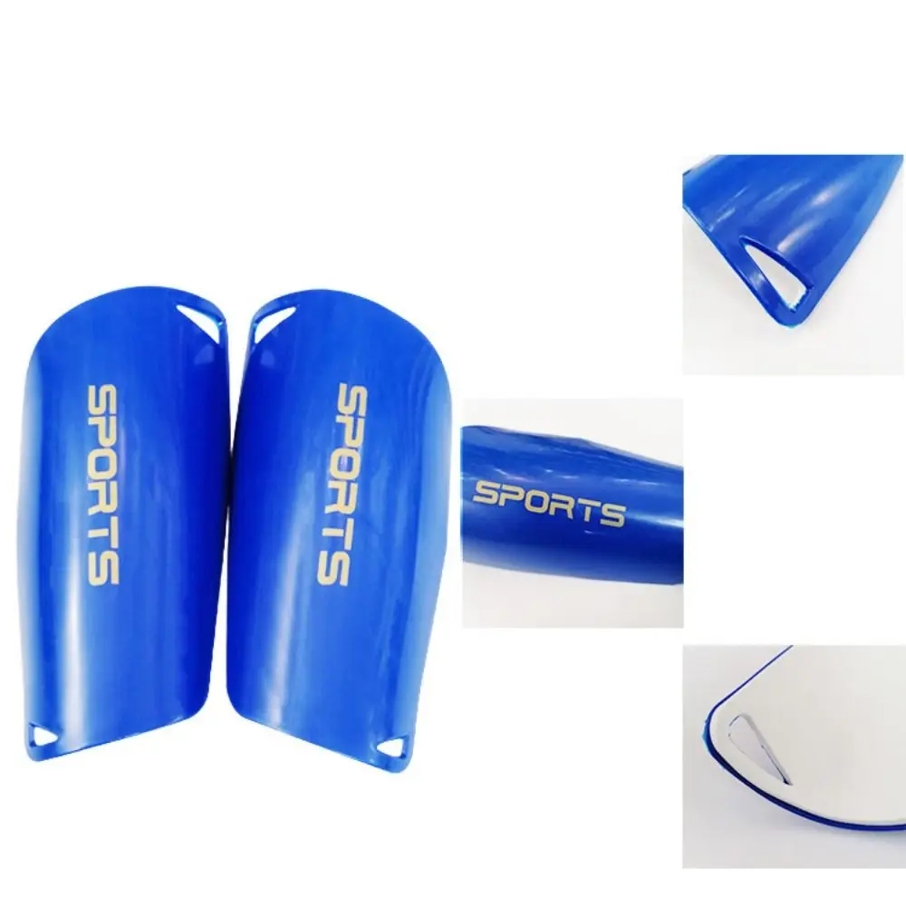Football Shin Holder Soccer Shin Pads Cover Leg Protector Leg Guard Pads Kids Boys Men Sportswear Blue Black White 1 Pair soccer shin guards shin guard pads
