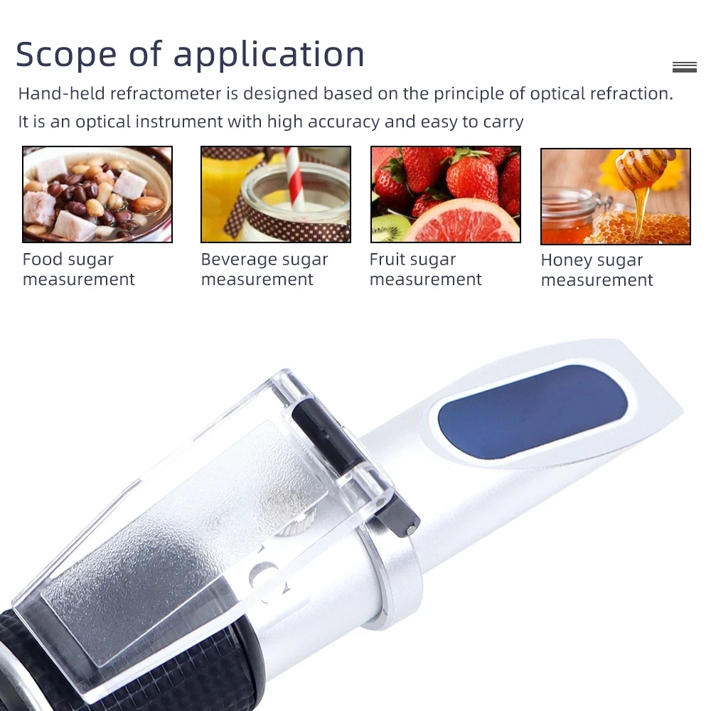 0-80% Sugar Concentration Meter for Honey Fruits