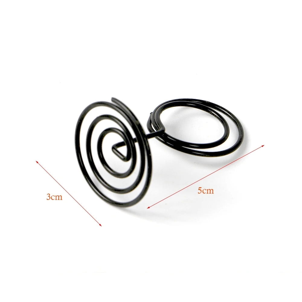 Black Wire Number Place Card Table Stand Picture Memo Note Photo Clips Holder Wedding Party Office School Supplies