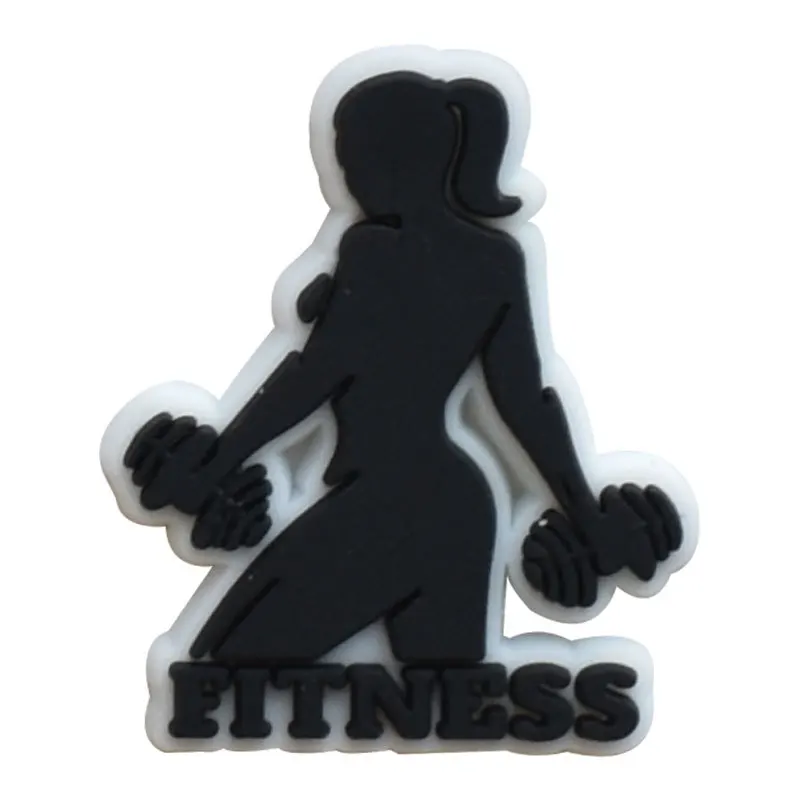 Vibrant Fitness Shoe Charms