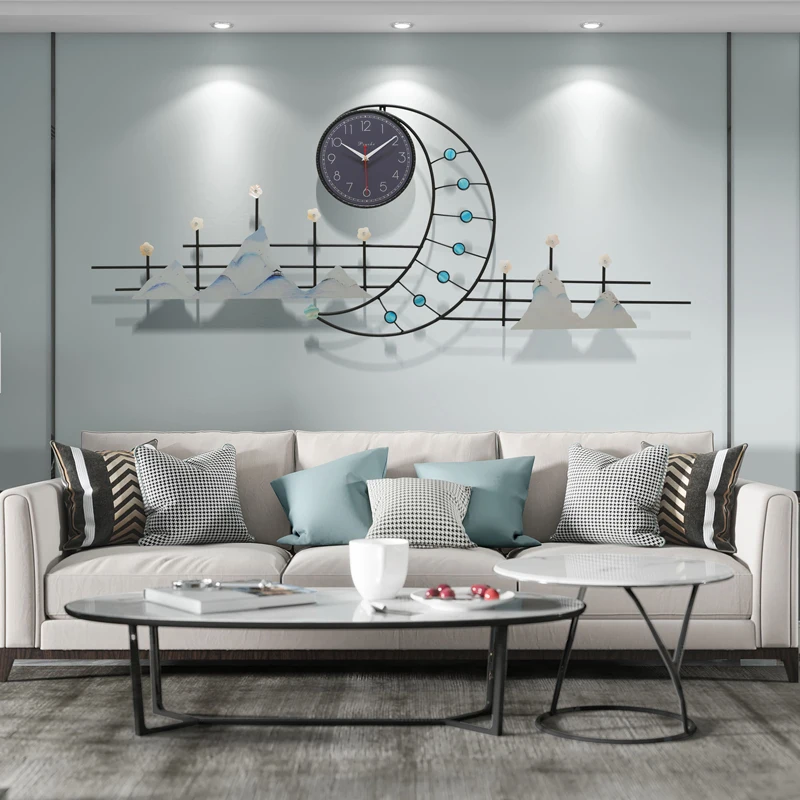 

Unusual Large Wall Clock Modern Design Giant Luxury Clocks Wall Clock Stylish Watches Horloge Murale Decoration for Home
