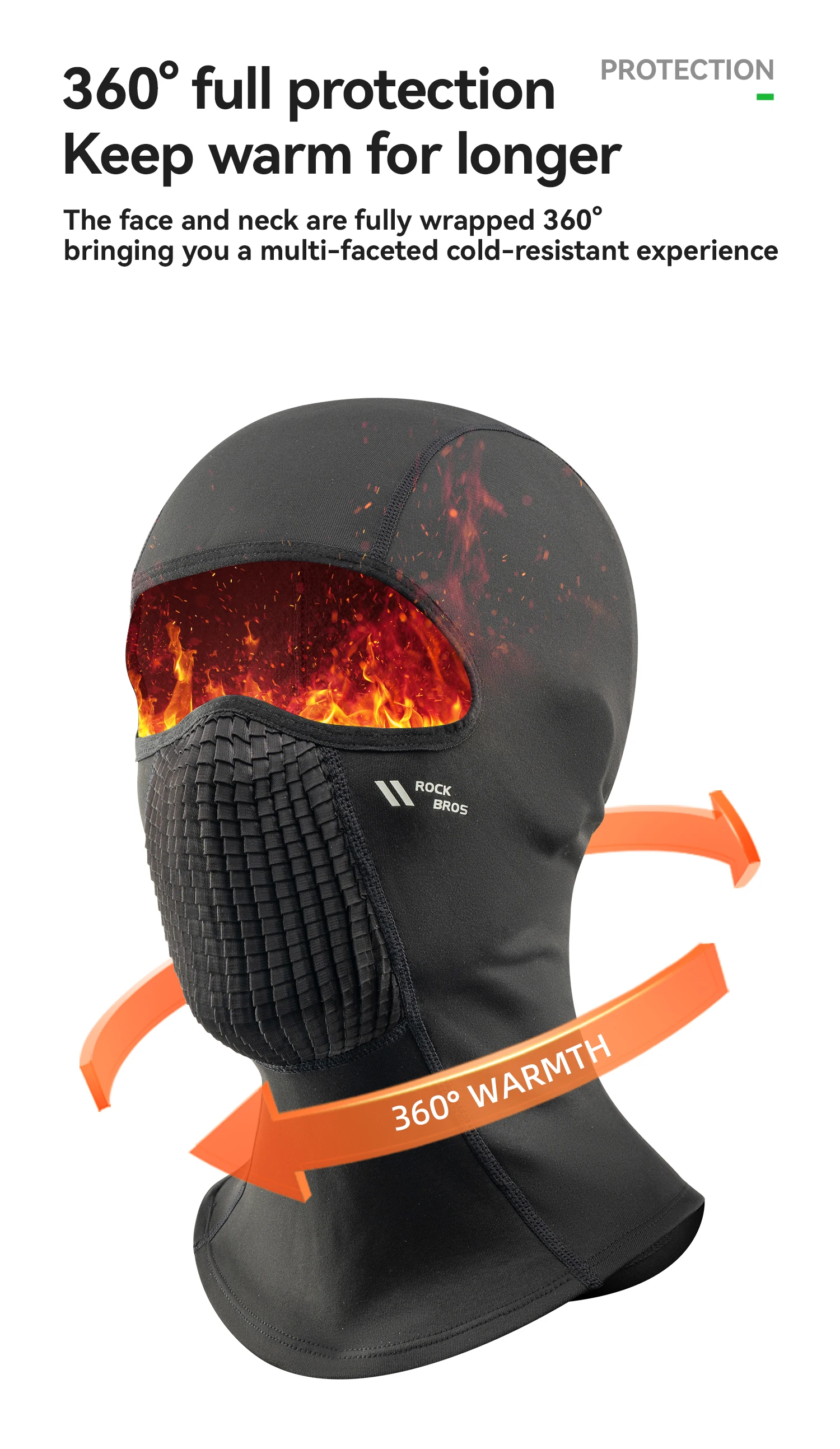 Elastic winter headgear