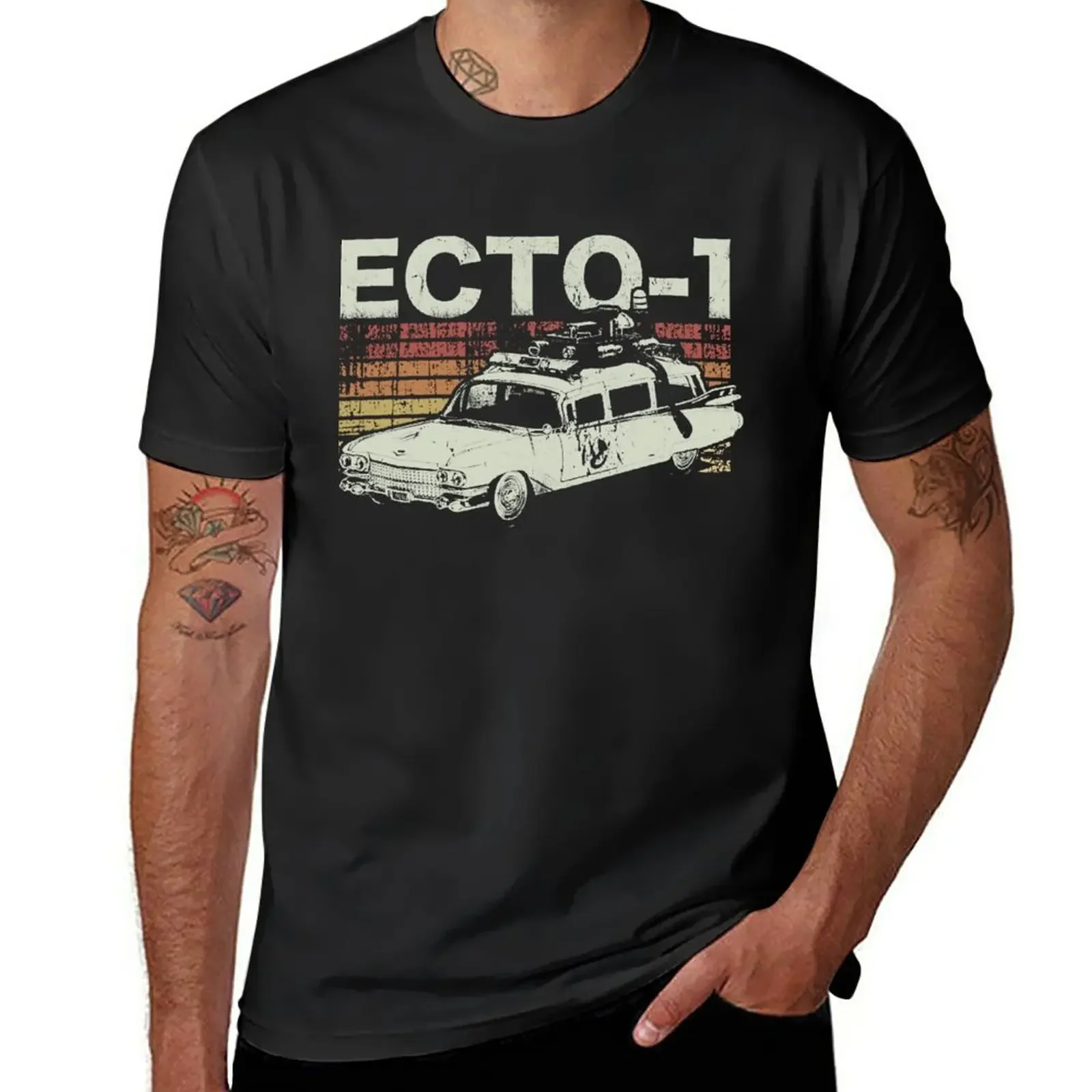 T-Shirt Retrò Ecto 1 Sublime Plain Sports Fans T-Shirt Aderenti Per Uomo