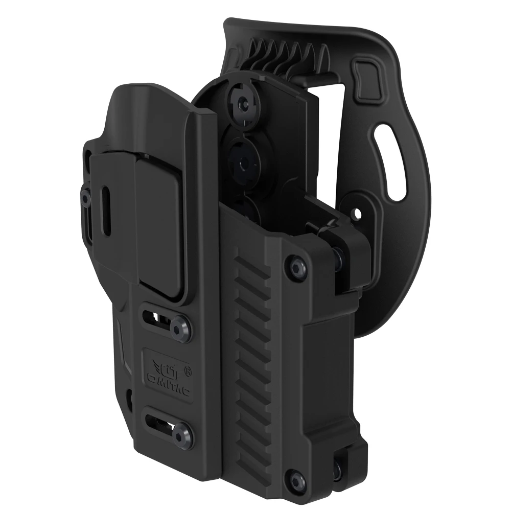 Universal OWB Holster For 200+ Popular full size,compact,subcompact,and semi-automatic pistols Tactical Holster Paddle Right 4