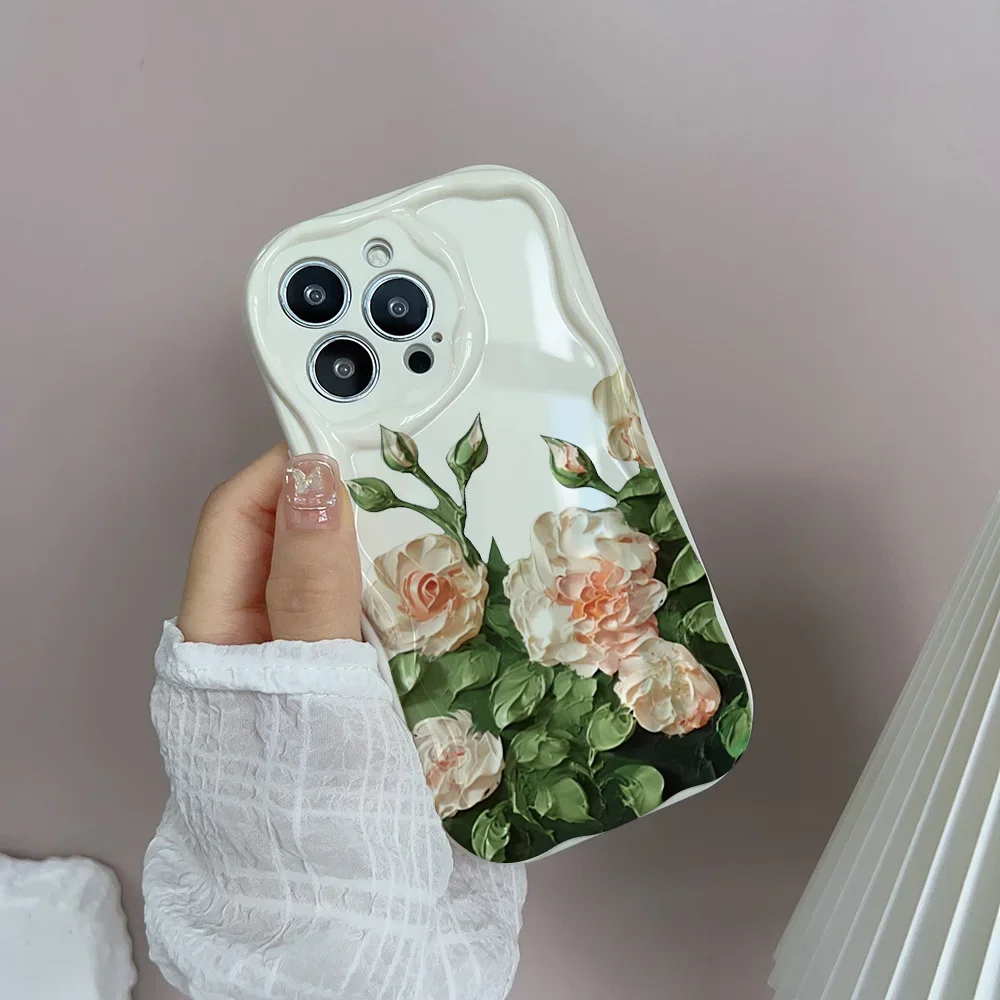 Plum Blossom Flower Phone Case - Elegant Floral Design