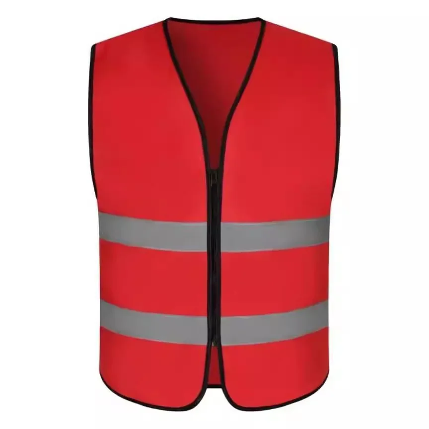 Veste de sécurité réfléchissant personnalisable pour hommes - Travail voirie et nettoyage - Coupe ample et confortable