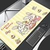 Mouse Pad XL Lockedge Large Gaming Accessories Computer Gamer Keyboard Pad Bunny Rabbit Mouse Mat Desk XXL Mousepad For gift 4