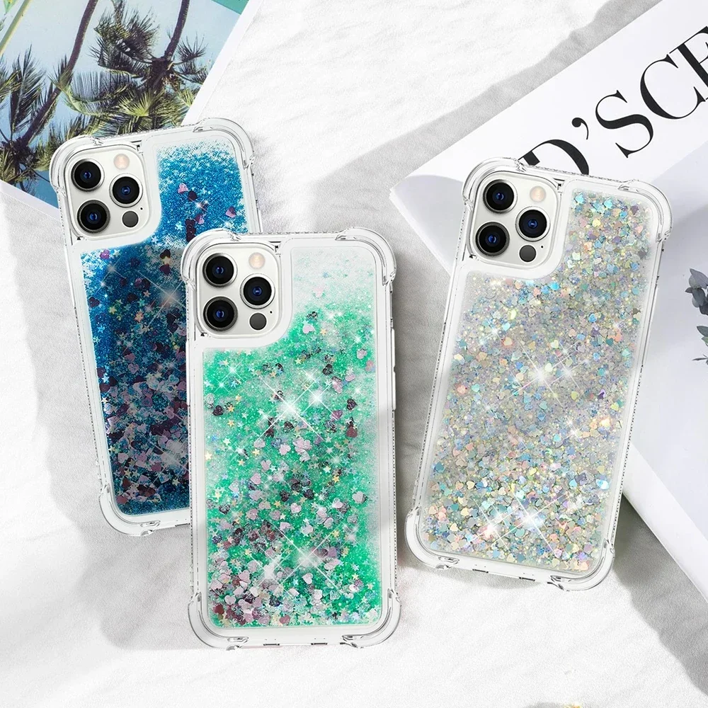 Glitter Dynamic Liquid Quicksand Phone Case