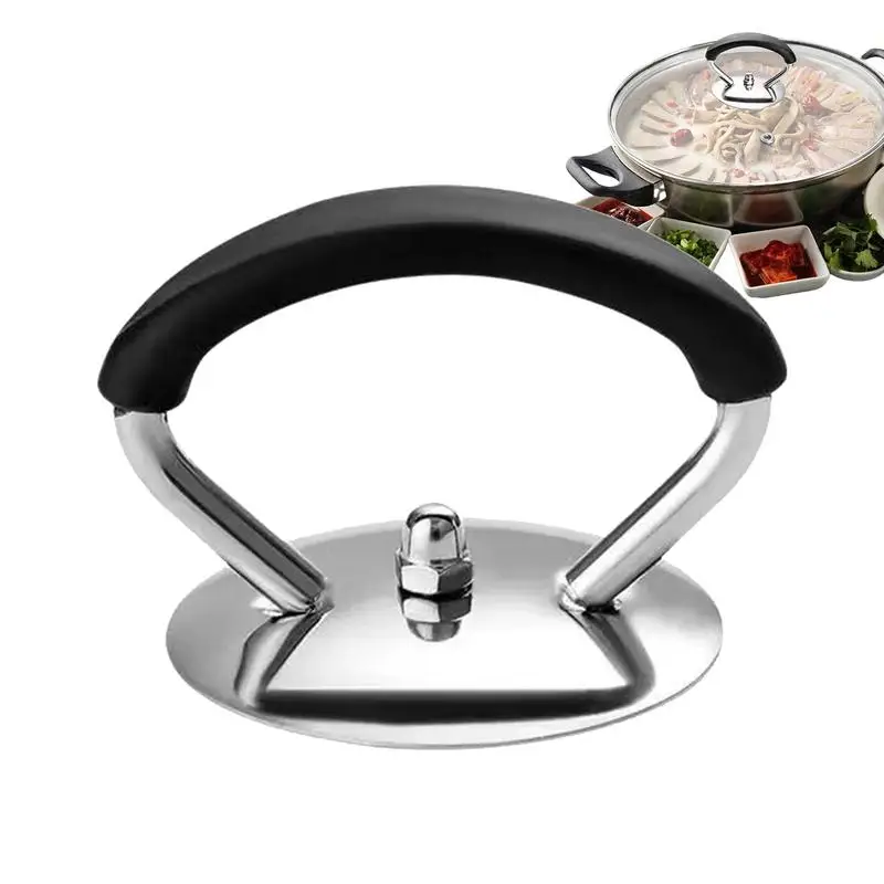 Universal Pot Lid Handle Kitchen Pot Lid Knobs Stainless Steel Pot Lid Cover Knob Replacement Holding Handle for Saucepan Lid