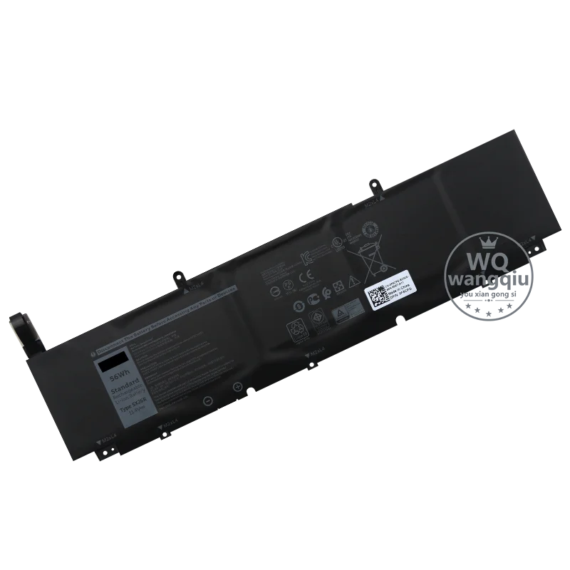 XG4K6 5XJ6R 01RR3 Laptop battery For Dell XPS 17 9700 9710