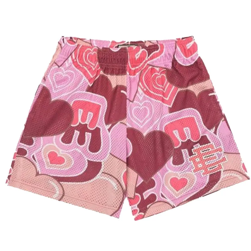 

Eric Emanuel EE Basic Shorts Men Shorts Casual Shorts Fitness Exercise Beach Shorts Breathable Mesh Shorts Jogger Mens EE shorts