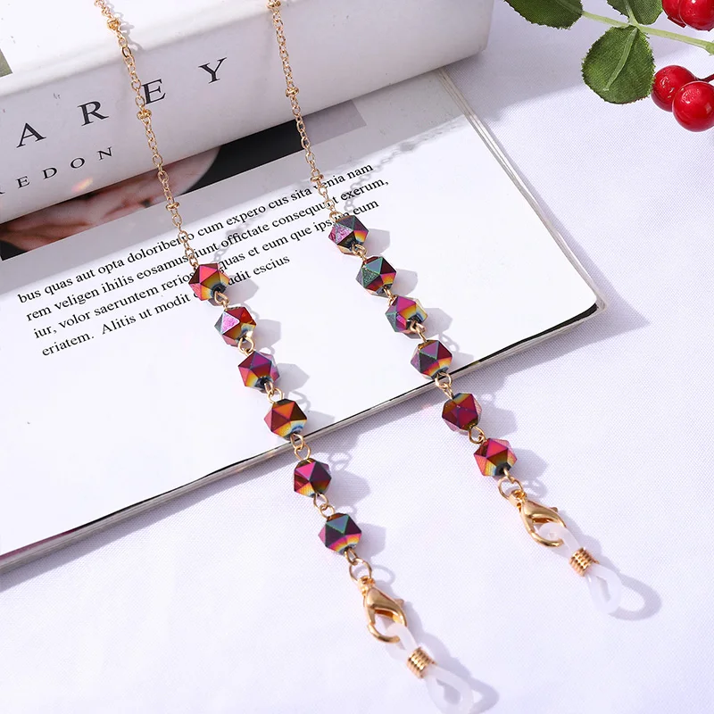 Crystal Sunglasses Mask Chains Lanyard For Women Men Eyeglasses Chains Trendy Reading Glasses Holder Fashion Jewelry Wholesale