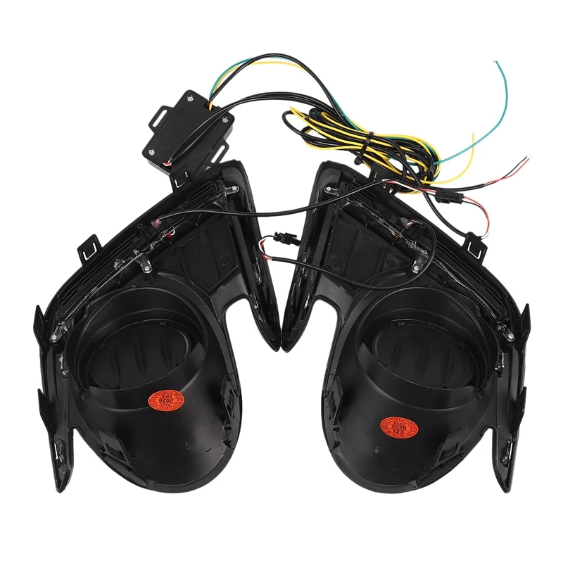 4X Led Drl Daylight Luci Di Marcia Diurna Fendinebbia Anteriore Per Mitsubishi Attrage Mirage G4 2012-2015