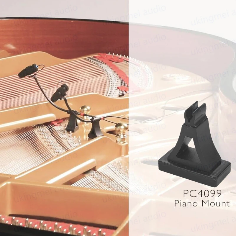 Instrument Condenser Microphone Universal Stand Clip For Piano With