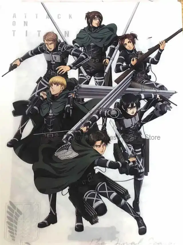 Anime Attack on Titan Final Season Aesthetic Canvas Art