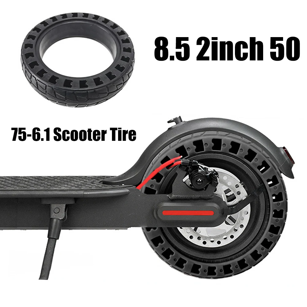 Electric Scooter Accessory Reliable 8 5 Inch Solid Rubber Tire Ideal For Use With For Xiaomi For M365 Scooters