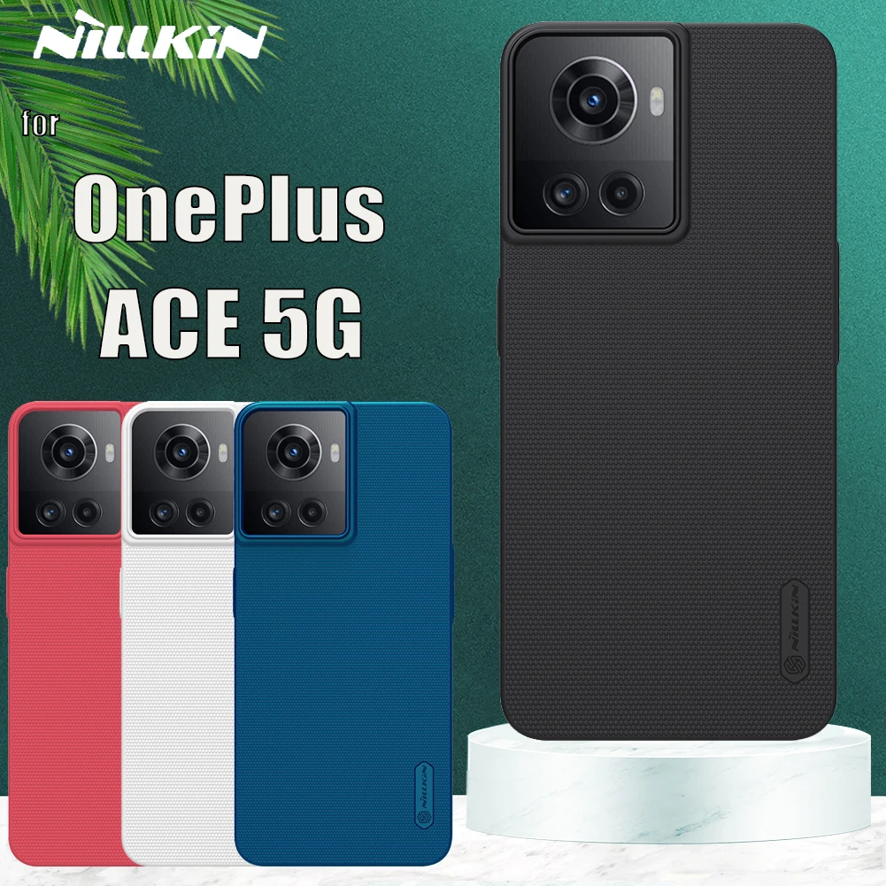 

Чехол для OnePlus ACE 5G, супертонкий матовый чехол Nillkin из жесткого поликарбоната, противоударный чехол для задней панели телефона One Plus ACE Coque