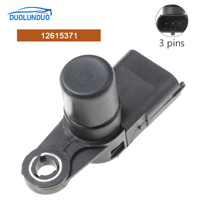 

New 12615371 Crankshaft Position Sensor For Buick Cadillac Chevrolet Camaro Traverse Malibu Impala Saturn GMC Saab 9-4X 12615371